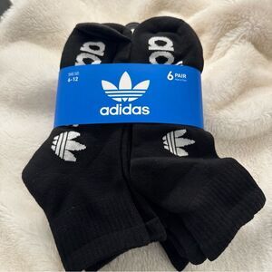 adidas Black Athletic Socks